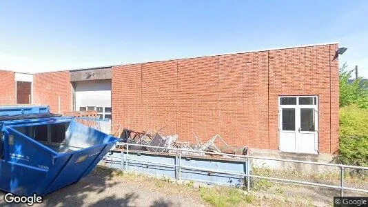Værkstedslokaler til leje i Rødkærsbro - Foto fra Google Street View