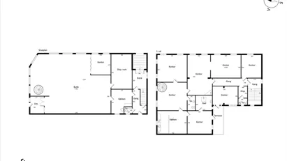 Kontorbutik gadeplan bedste beliggenhed for Ejendomsmægler/erhvervs mægler, firma domicil etc.