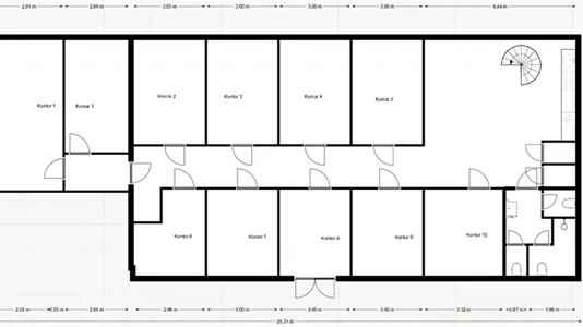 Kontorlokaler til leje i København NV - billede 6