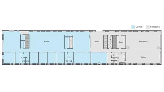 Kontorlokaler til leje i Århus N - billede 5