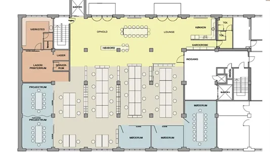 Kontorfællesskaber til leje i Århus C - billede 16