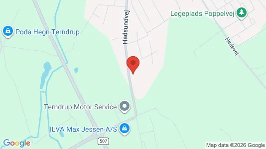 Kontorlokaler til leje i Terndrup - Foto fra Google Street View