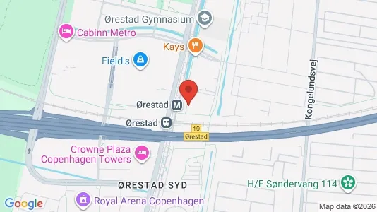 Kontorlokaler til leje i København S - Foto fra Google Street View