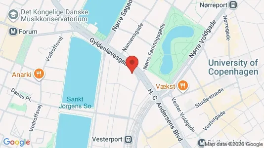 Kontorlokaler til leje i Vesterbro - Foto fra Google Street View