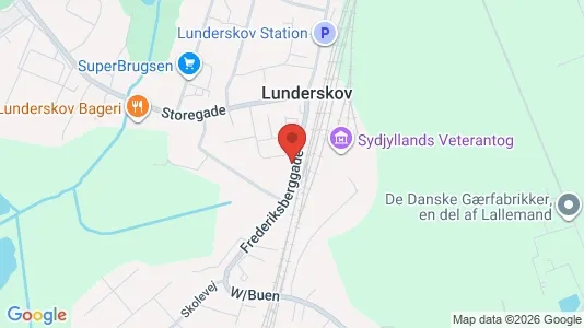 Kontorfællesskaber til leje i Lunderskov - Foto fra Google Street View