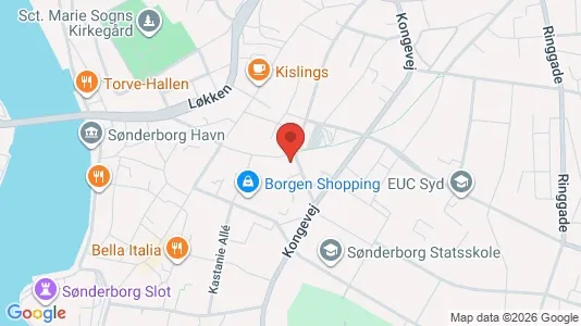Kontorlokaler til leje i Sønderborg - Foto fra Google Street View
