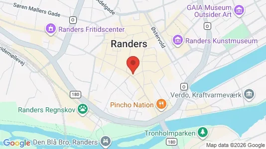 Kontorlokaler til leje i Randers C - Foto fra Google Street View