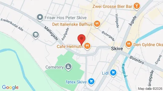 Kontorlokaler til leje i Skive - Foto fra Google Street View