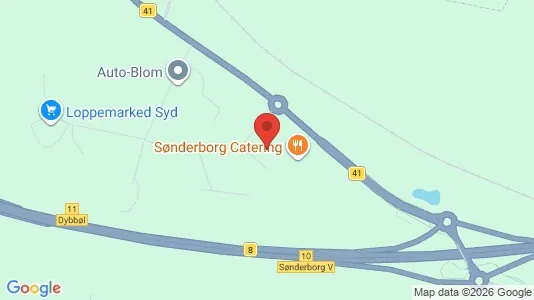 Kontorlokaler til leje i Sønderborg - Foto fra Google Street View