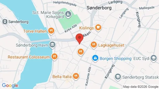 Kontorlokaler til leje i Sønderborg - Foto fra Google Street View