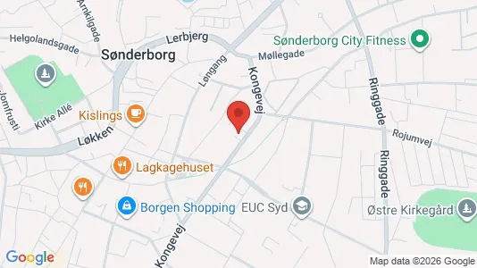 Kontorlokaler til leje i Sønderborg - Foto fra Google Street View