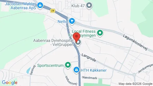 Kontorlokaler til leje i Aabenraa - Foto fra Google Street View