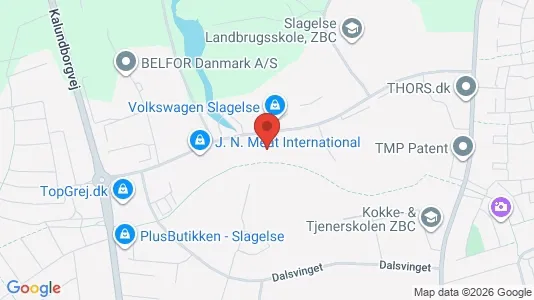 Lagerlokaler til leje i Slagelse - Foto fra Google Street View