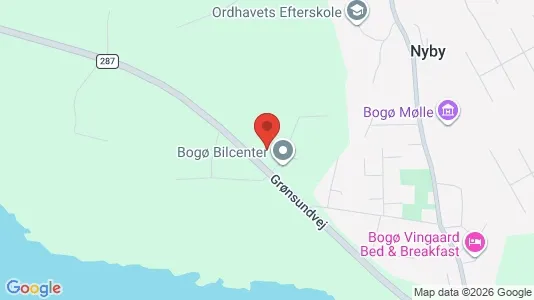Lagerlokaler til leje i Bogø By - Foto fra Google Street View
