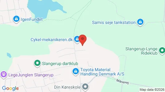 Kontorlokaler til leje i Slangerup - Foto fra Google Street View