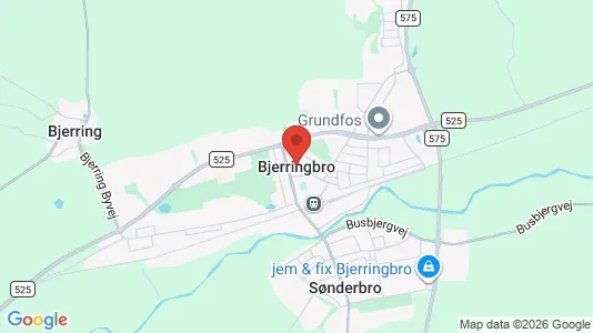 Butikslokaler til salg i Bjerringbro - Foto fra Google Street View