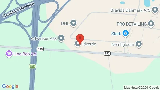 Lagerlokaler til salg i Brabrand - Foto fra Google Street View