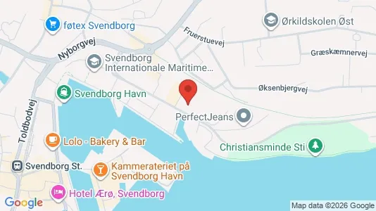 Kontorlokaler til leje i Svendborg - Foto fra Google Street View