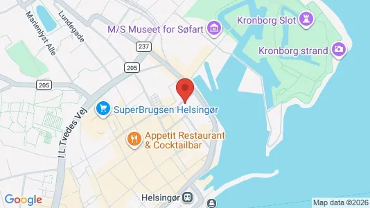 Kontorlokaler til leje i Helsingør - Foto fra Google Street View