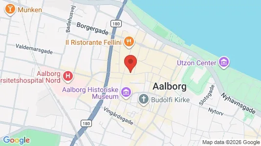 Kontorlokaler til leje i Aalborg Centrum - Foto fra Google Street View