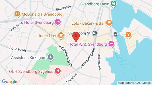 Kontorlokaler til leje i Svendborg - Foto fra Google Street View