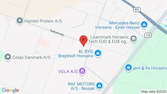 Kontorlokaler til leje i Horsens - Foto fra Google Street View