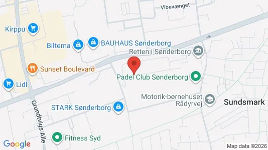 Kontorlokaler til leje i Sønderborg - Foto fra Google Street View