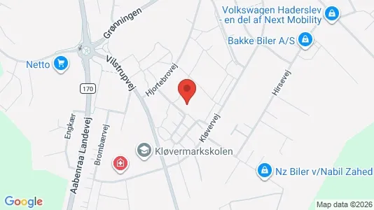 Kontorlokaler til leje i Haderslev - Foto fra Google Street View