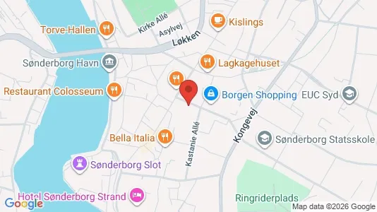 Kontorlokaler til leje i Sønderborg - Foto fra Google Street View