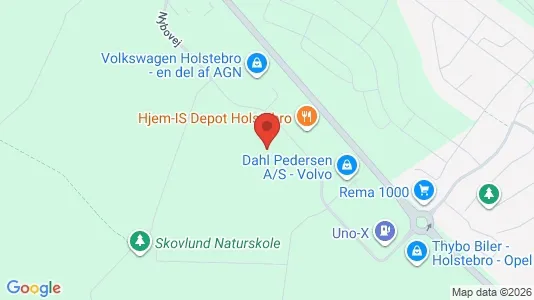 Kontorlokaler til leje i Holstebro - Foto fra Google Street View