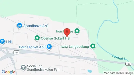 Kliniklokaler til leje i Odense SØ - Foto fra Google Street View