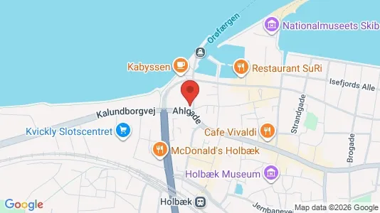 Kontorlokaler til leje i Holbæk - Foto fra Google Street View