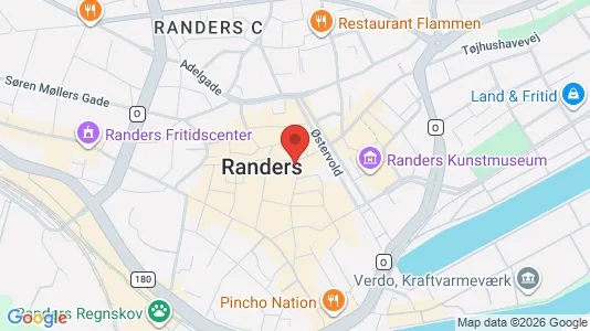 Kontorlokaler til leje i Randers C - Foto fra Google Street View