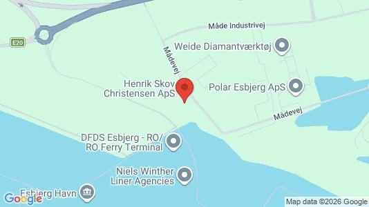 Kontorlokaler til leje i Esbjerg Centrum - Foto fra Google Street View