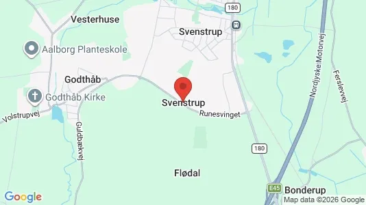 Kontorlokaler til leje i Svenstrup J - Foto fra Google Street View