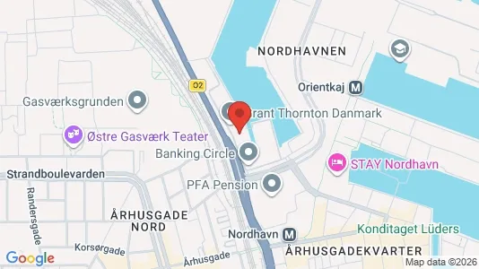 Kontorlokaler til leje i Østerbro - Foto fra Google Street View