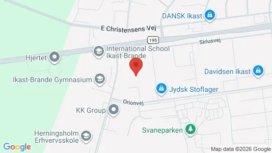 Kontorlokaler til leje i Ikast - Foto fra Google Street View