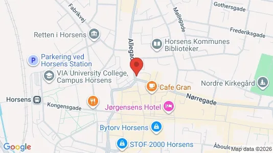 Kliniklokaler til leje i Horsens - Foto fra Google Street View