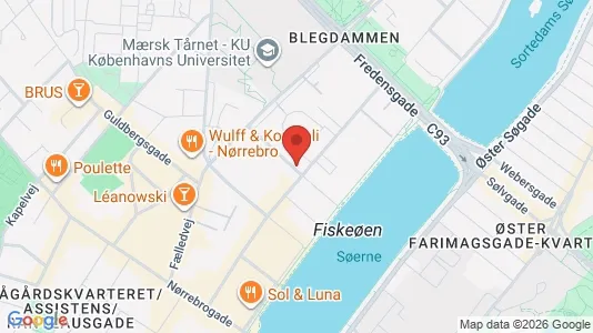 Kontorlokaler til leje i Nørrebro - Foto fra Google Street View