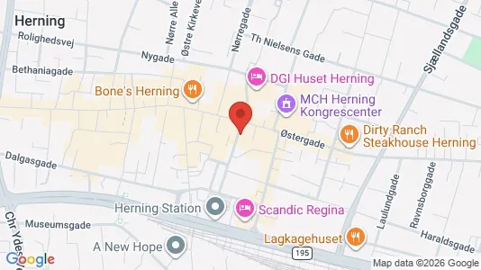Kontorlokaler til leje i Herning - Foto fra Google Street View