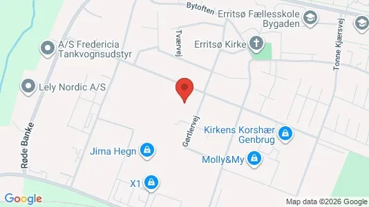 Kontorlokaler til leje i Fredericia - Foto fra Google Street View