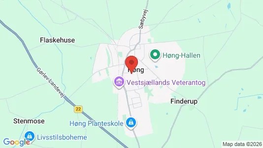 Kontorlokaler til leje i Høng - Foto fra Google Street View