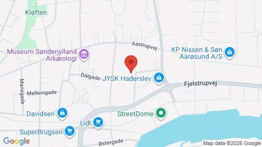 Kontorlokaler til salg i Haderslev - Foto fra Google Street View