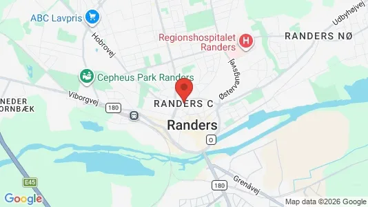 Kontorlokaler til leje i Randers C - Foto fra Google Street View