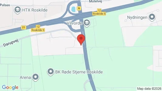 Kontorlokaler til leje i Roskilde - Foto fra Google Street View