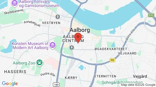 Kontorlokaler til leje i Aalborg Centrum - Foto fra Google Street View