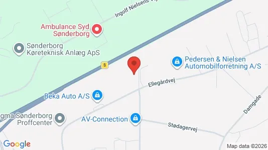 Kontorlokaler til leje i Sønderborg - Foto fra Google Street View