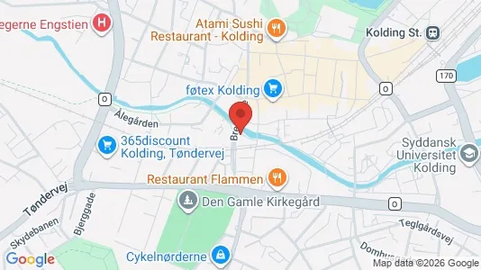 Kontorlokaler til leje i Kolding - Foto fra Google Street View