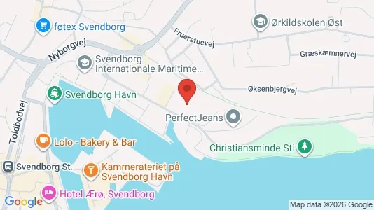 Kontorlokaler til leje i Svendborg - Foto fra Google Street View