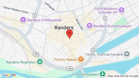 Kontorlokaler til leje i Randers C - Foto fra Google Street View